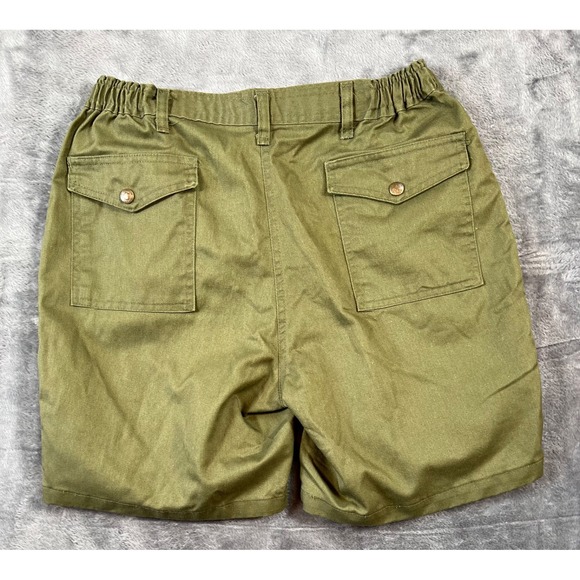 Vtg Boy Scouts of America Shorts OFFICIAL UNIFORM Mens Green Size 34 6.5" Inseam - Picture 2 of 8